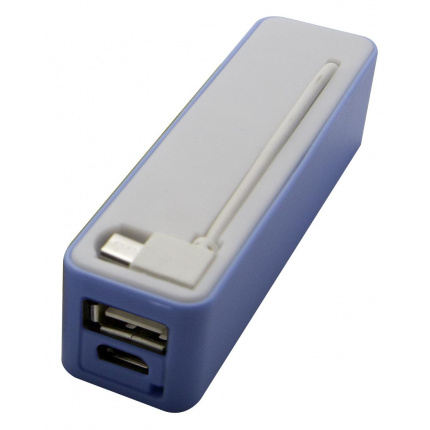 Powerbank mit Einbau-Ladekabel - Topgiving